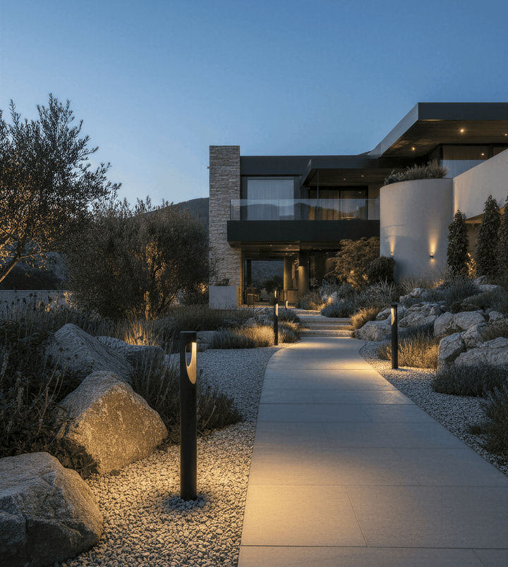 Nilo Aluminium Black Outdoor Path Light – image 10