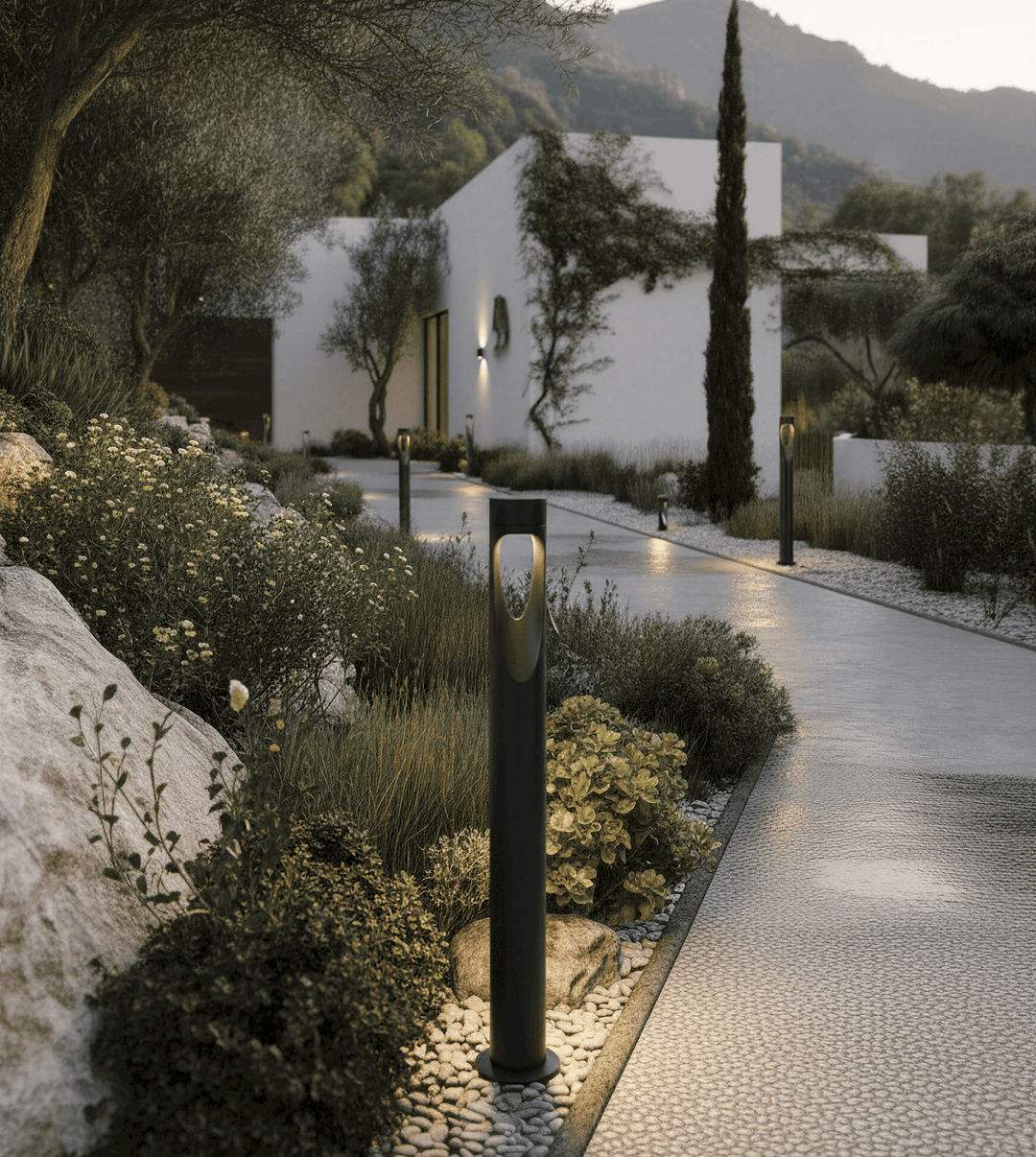 Nilo Aluminium Black Outdoor Path Light – image 7