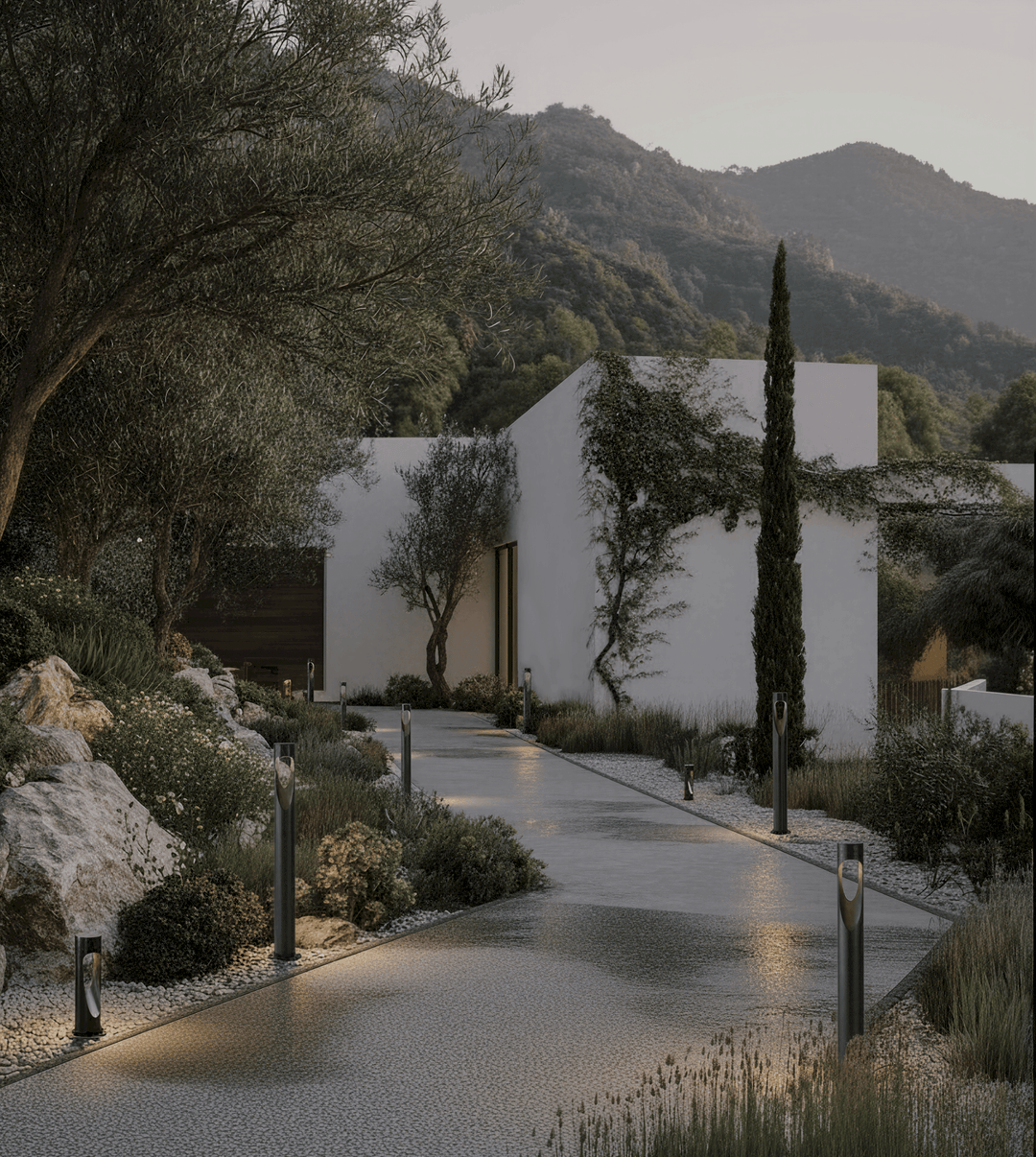Nilo Aluminium Black Outdoor Path Light – image 9