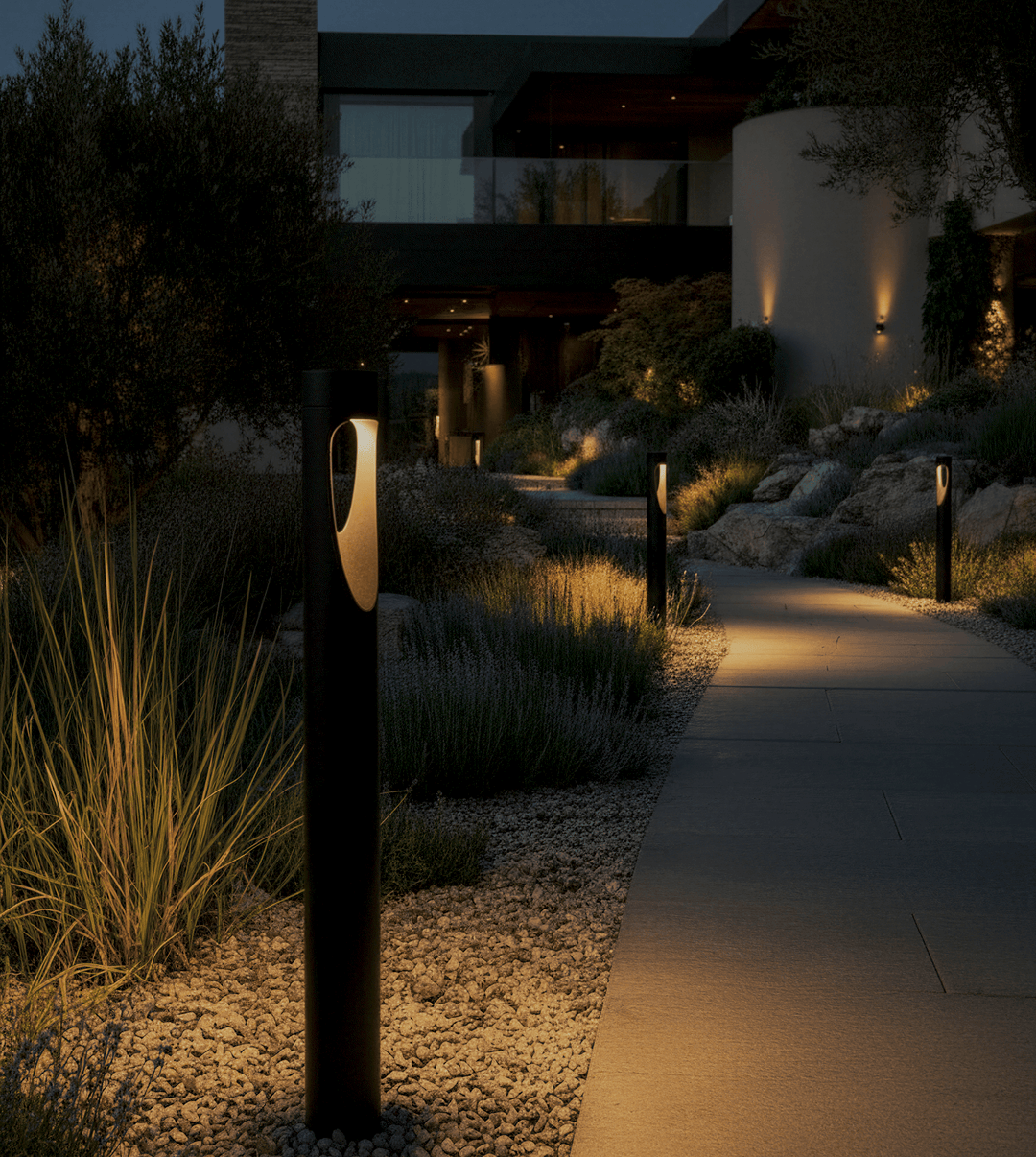 Nilo Aluminium Black Outdoor Path Light – image 11