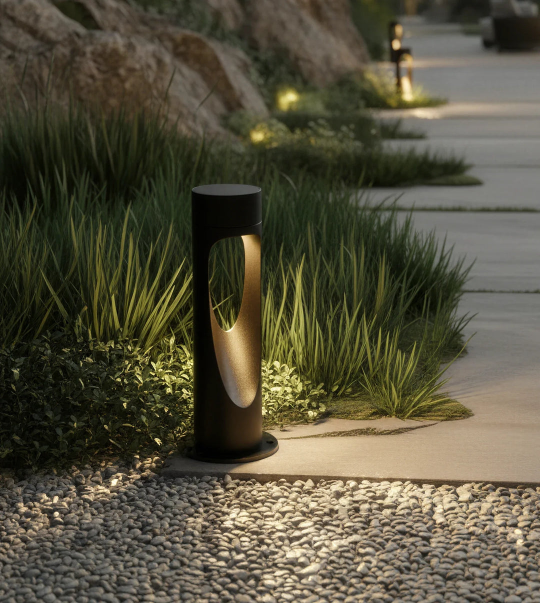 Nilo Aluminium Black Outdoor Path Light – image 13