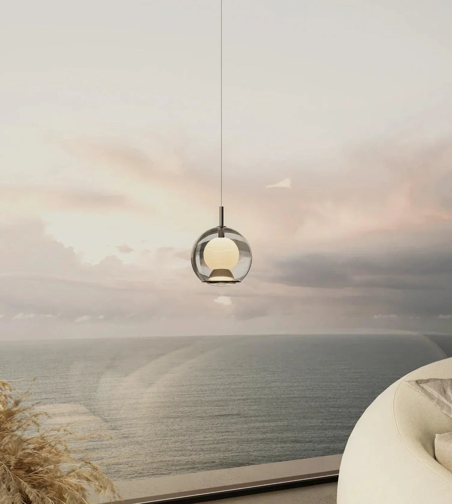 Noia Black Glass Pendant Light – image 3