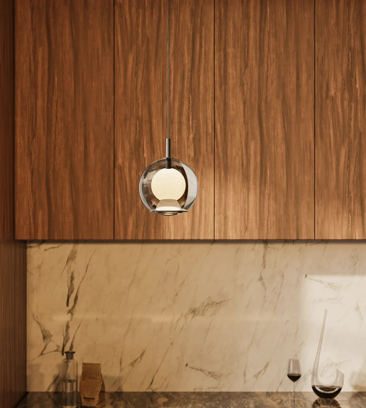 Noia Black Glass Pendant Light – image 8