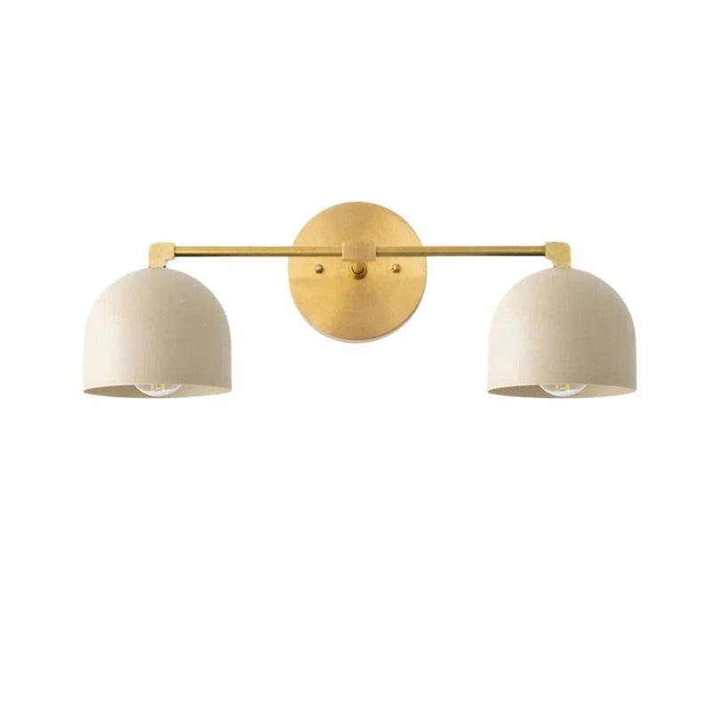 Nordic Metal Deep Ball Vanity Sconce