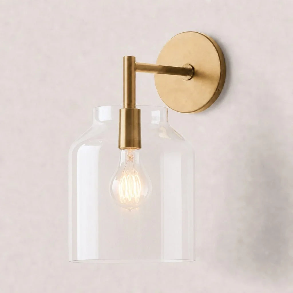 Nerys Nordic Minimalist Scandinavia Metal Sconce