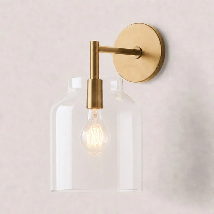 Nerys Nordic Minimalist Scandinavia Metal Sconce