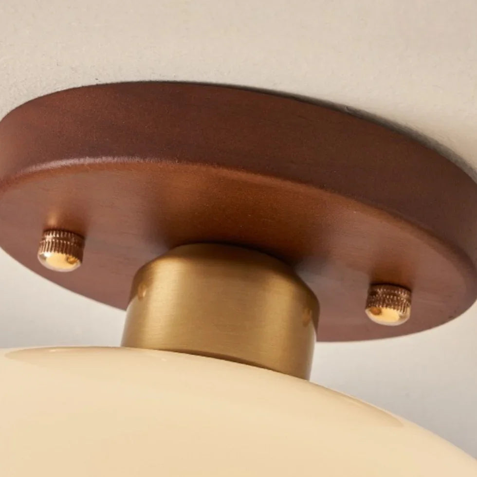Violetta Modern Minimalist Glass Ceiling Light