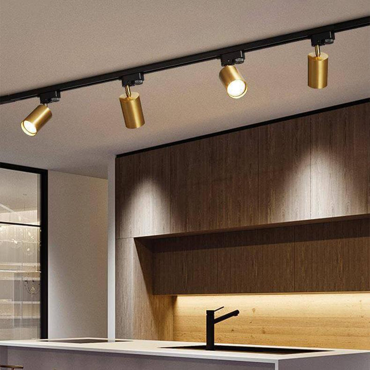 Modern Tubular Track Lighting 3/4/5 Light LED Flush Mount Lighting