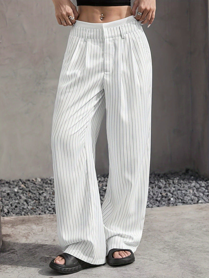 Women's Striped Everyday Trousers – image 5