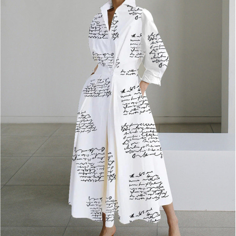 Women's Collared Wrap Maxi Summer Dress – image 10