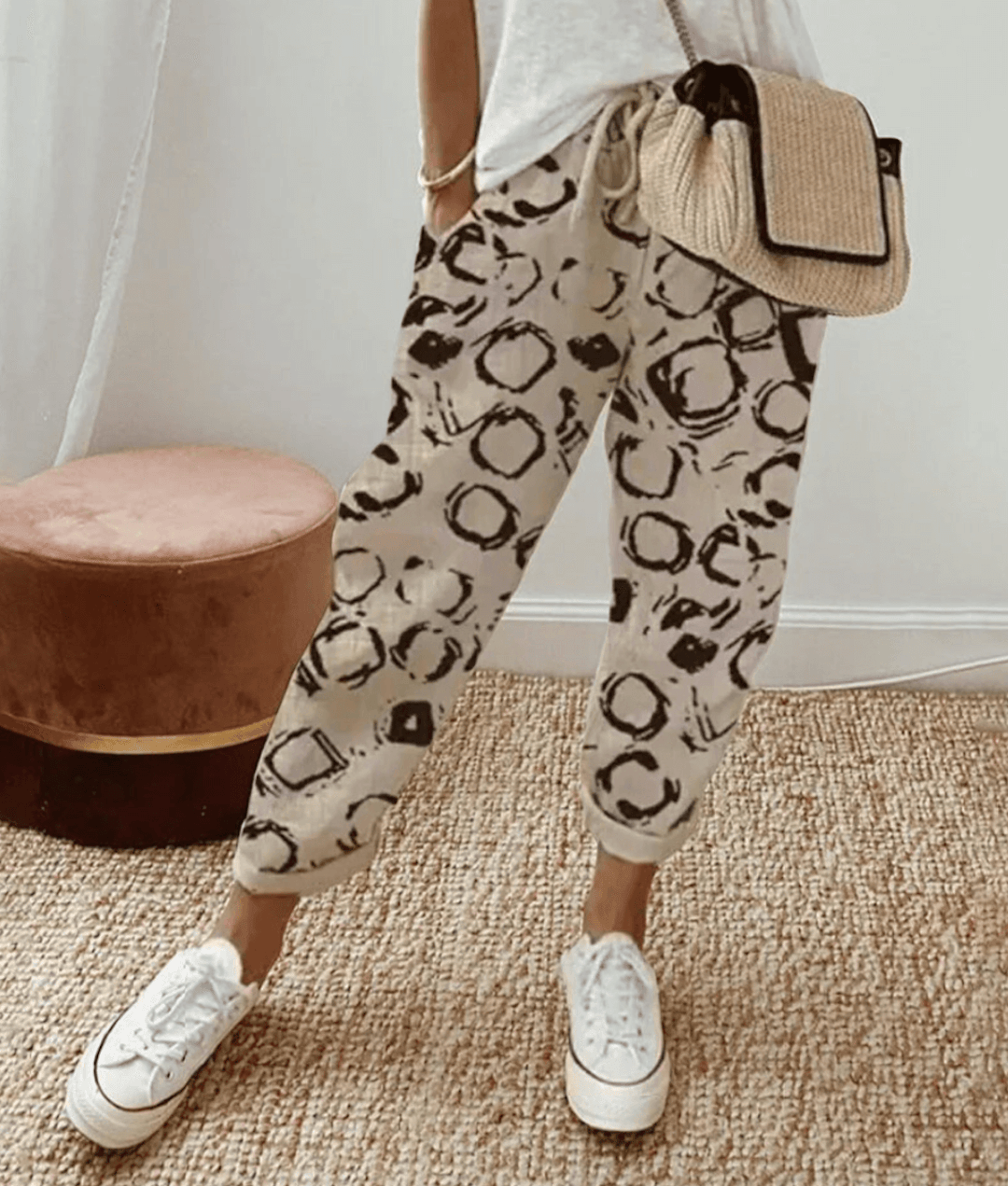 Women's Printed Everyday Trousers – image 1