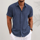Men's Short-Sleeve Button-Through Summer Shirt – image 4