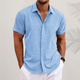 Men's Short-Sleeve Button-Through Summer Shirt – image 6