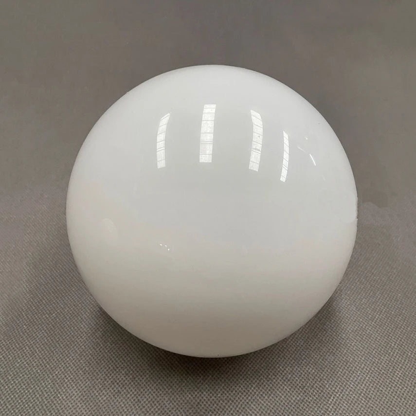 Round Glass Orb Wall Light