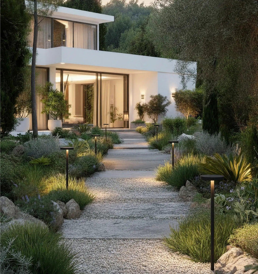 Orbit Aluminium Black Outdoor Path Light – image 3