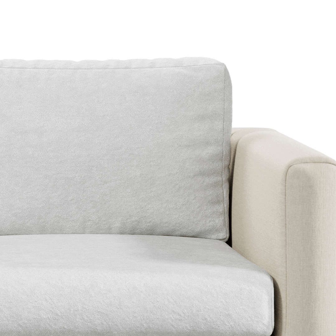 Thick Sofa Cushion Cover | Textured Weave, 4 Colours