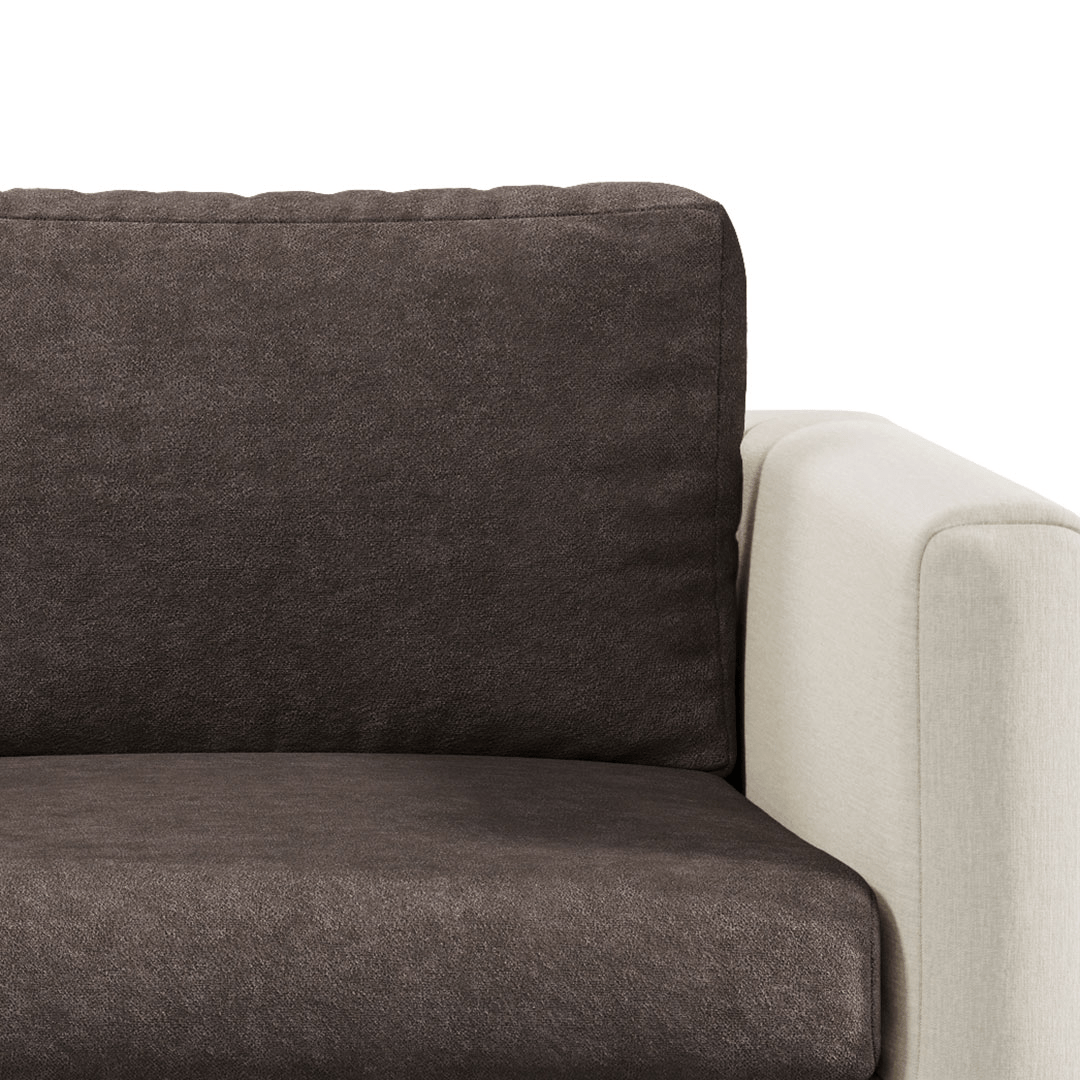 Thick Sofa Cushion Cover | Textured Weave, 4 Colours