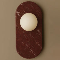 Plum Red Marble