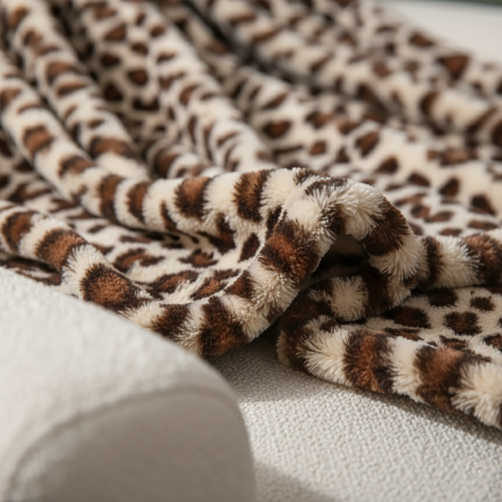 Leopard Throw Blanket image 3