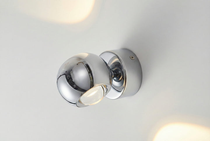 Pontos Dimmable Aluminium Wall Light, view 11