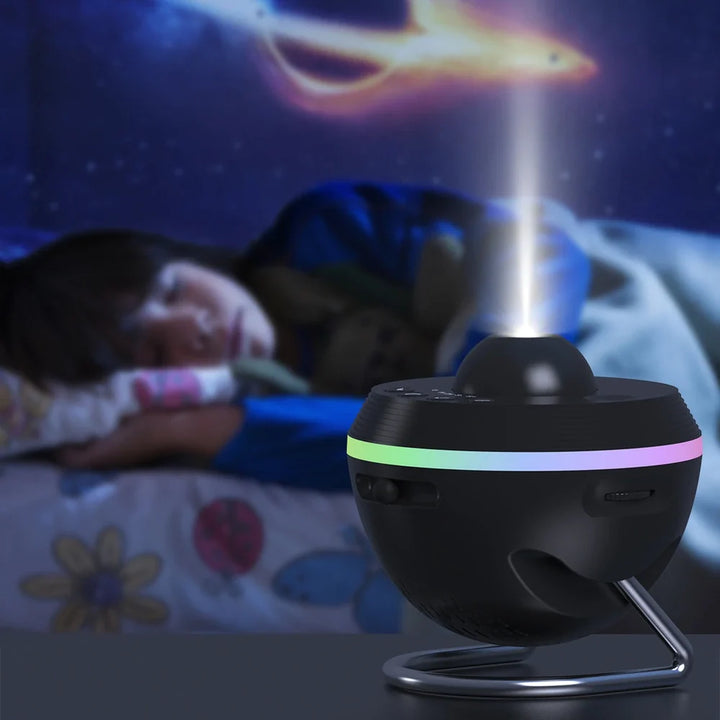Rotating Galaxy Star Projector Night Light