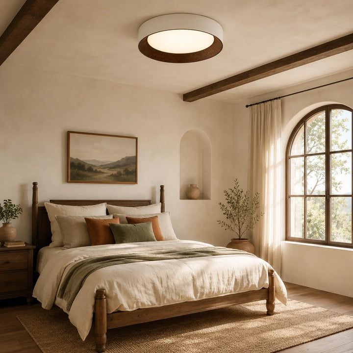 Remy Minimalist Round Flush Mount Ceiling Light