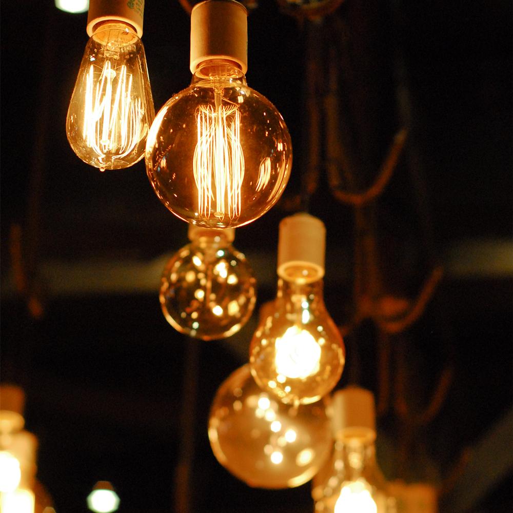 Vintage Filament E27 Light Bulbs