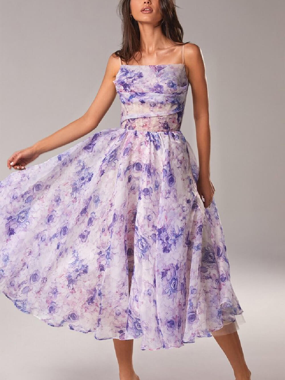 Women's Floral Midi Summer Dress – image 2
