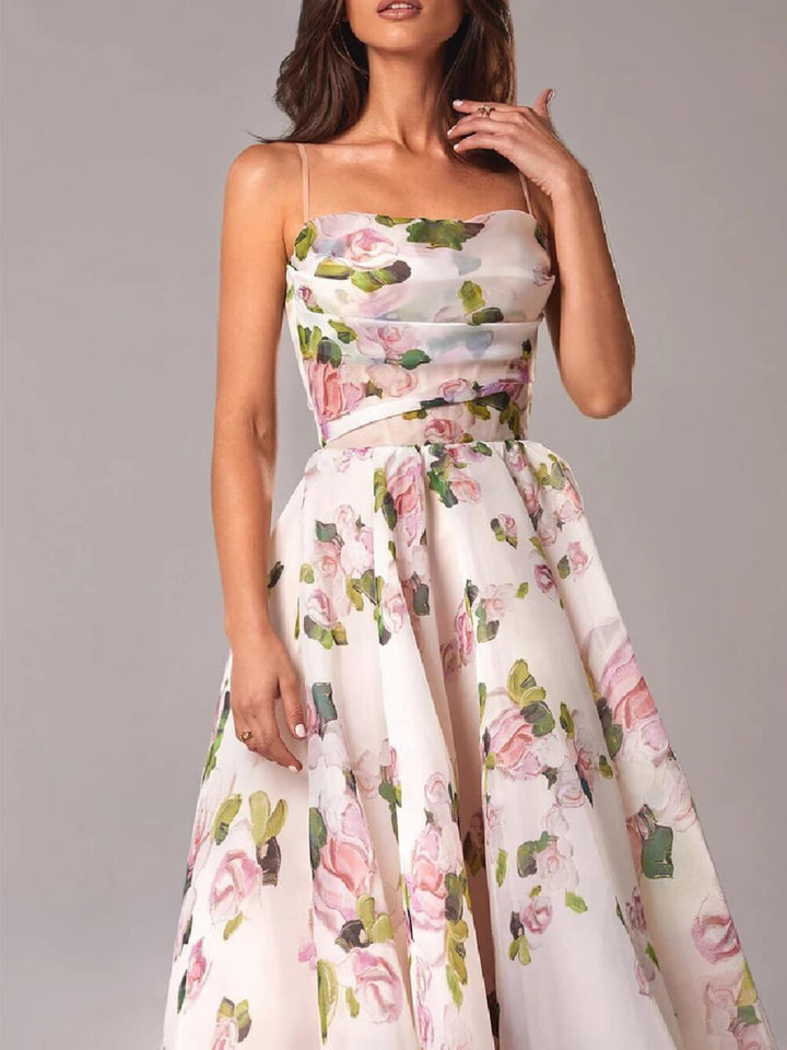 Women's Floral Midi Summer Dress – image 4
