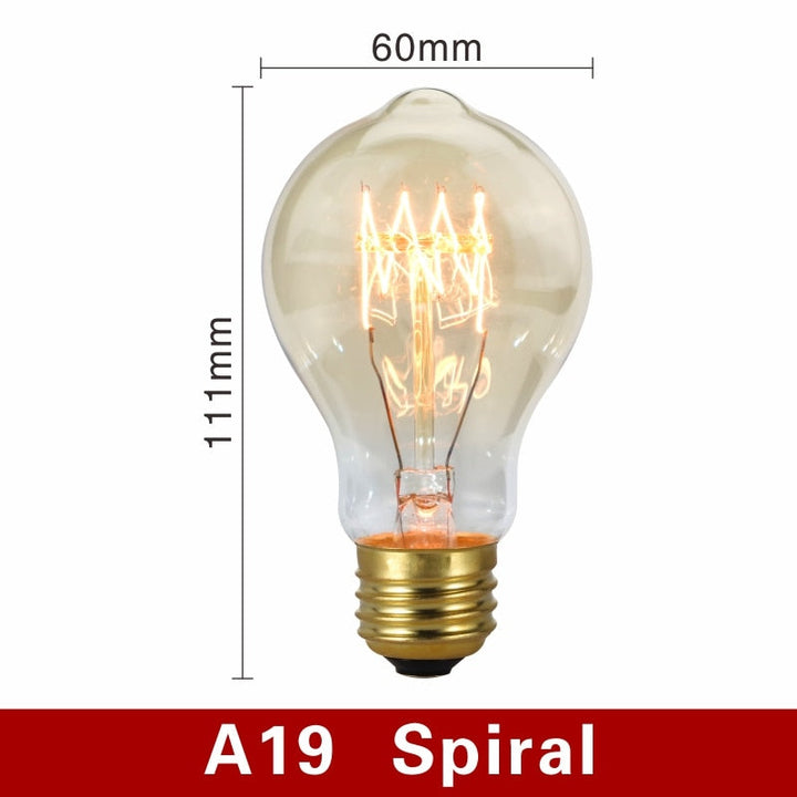Vintage Filament E27 Light Bulbs