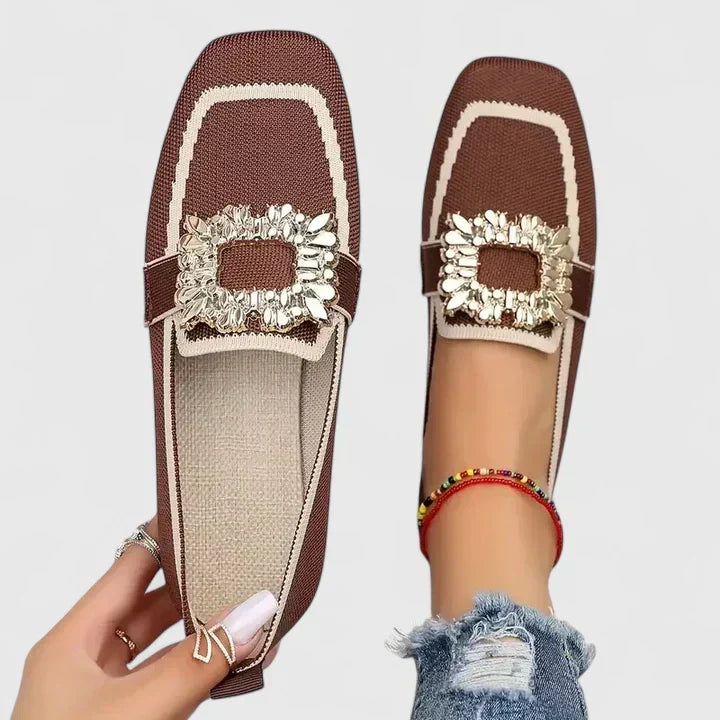 Women's Orthopaedic Buckle Square-Toe Comfort Loafers – image 4
