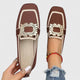 Women's Orthopaedic Buckle Square-Toe Comfort Loafers – image 4