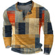Men's Long-Sleeve Colour-Block Summer Shirt – image 1