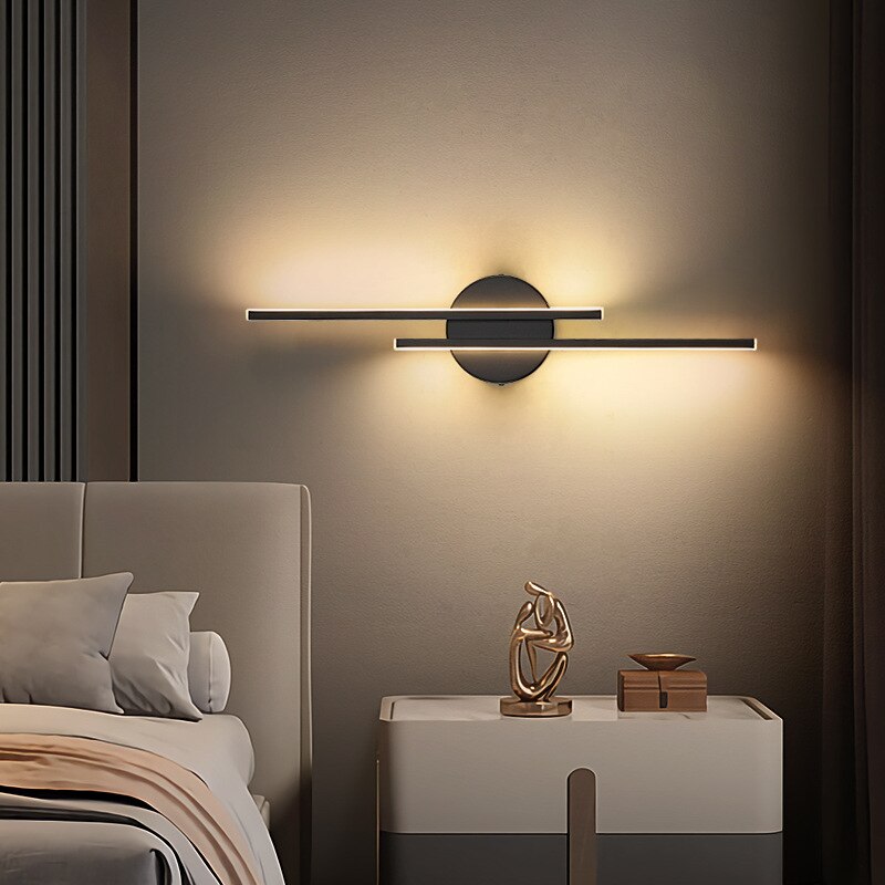 Curved Aluminium LED Wall Sconce