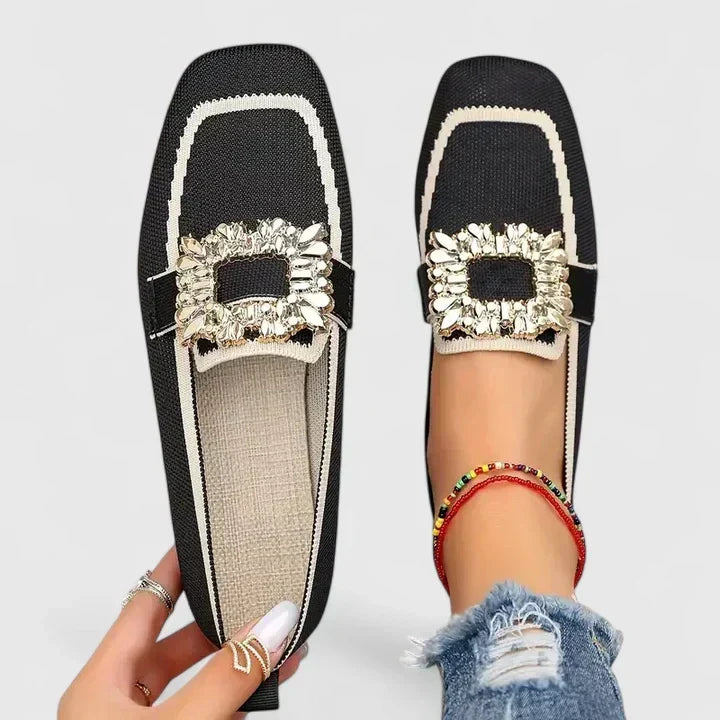 Women's Orthopaedic Buckle Square-Toe Comfort Loafers – image 2