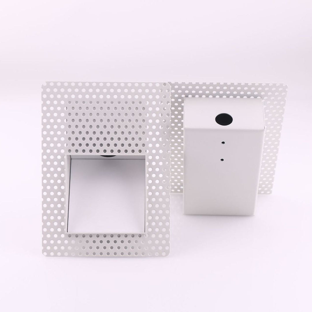 Frameless LED Sensor Wall Light With Perforated Panel Design