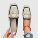 Women's Orthopaedic Buckle Square-Toe Comfort Loafers – image 3