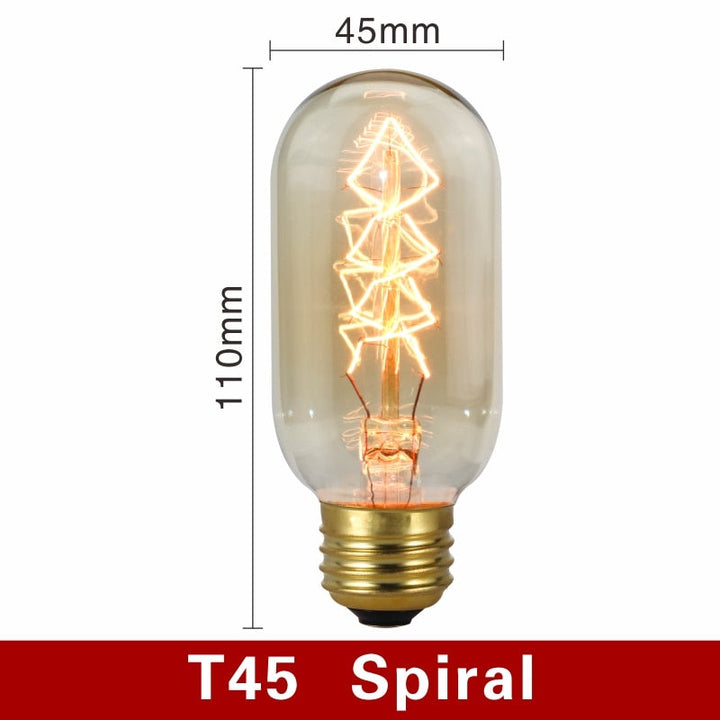 Vintage Filament E27 Light Bulbs