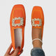 Women's Orthopaedic Buckle Square-Toe Comfort Loafers – image 5