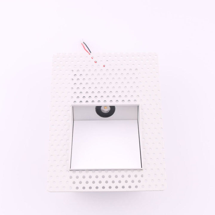 Frameless LED Sensor Wall Light With Perforated Panel Design