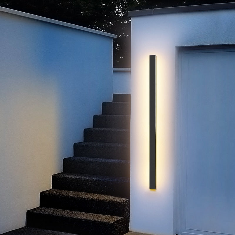 Linear Outdoor LED Wall Sconce