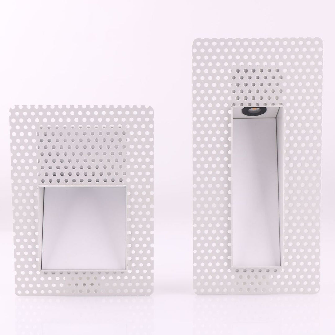 Frameless LED Sensor Wall Light With Perforated Panel Design
