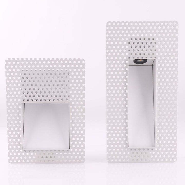 Frameless LED Sensor Wall Light With Perforated Panel Design