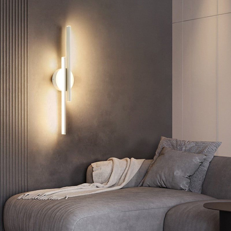 Curved Aluminium LED Wall Sconce