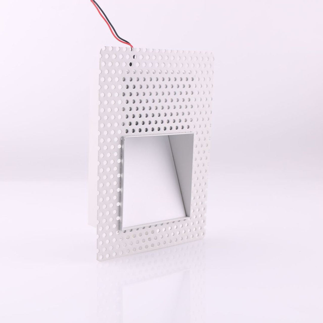 Frameless LED Sensor Wall Light With Perforated Panel Design