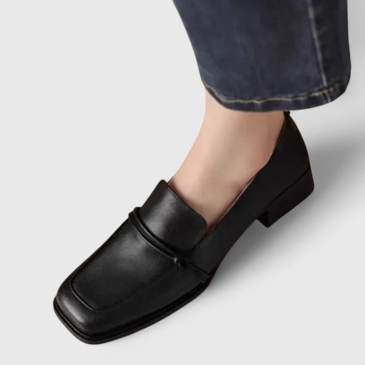 Women's Orthopaedic Square-Toe Block-Heel Comfort Loafers – image 5
