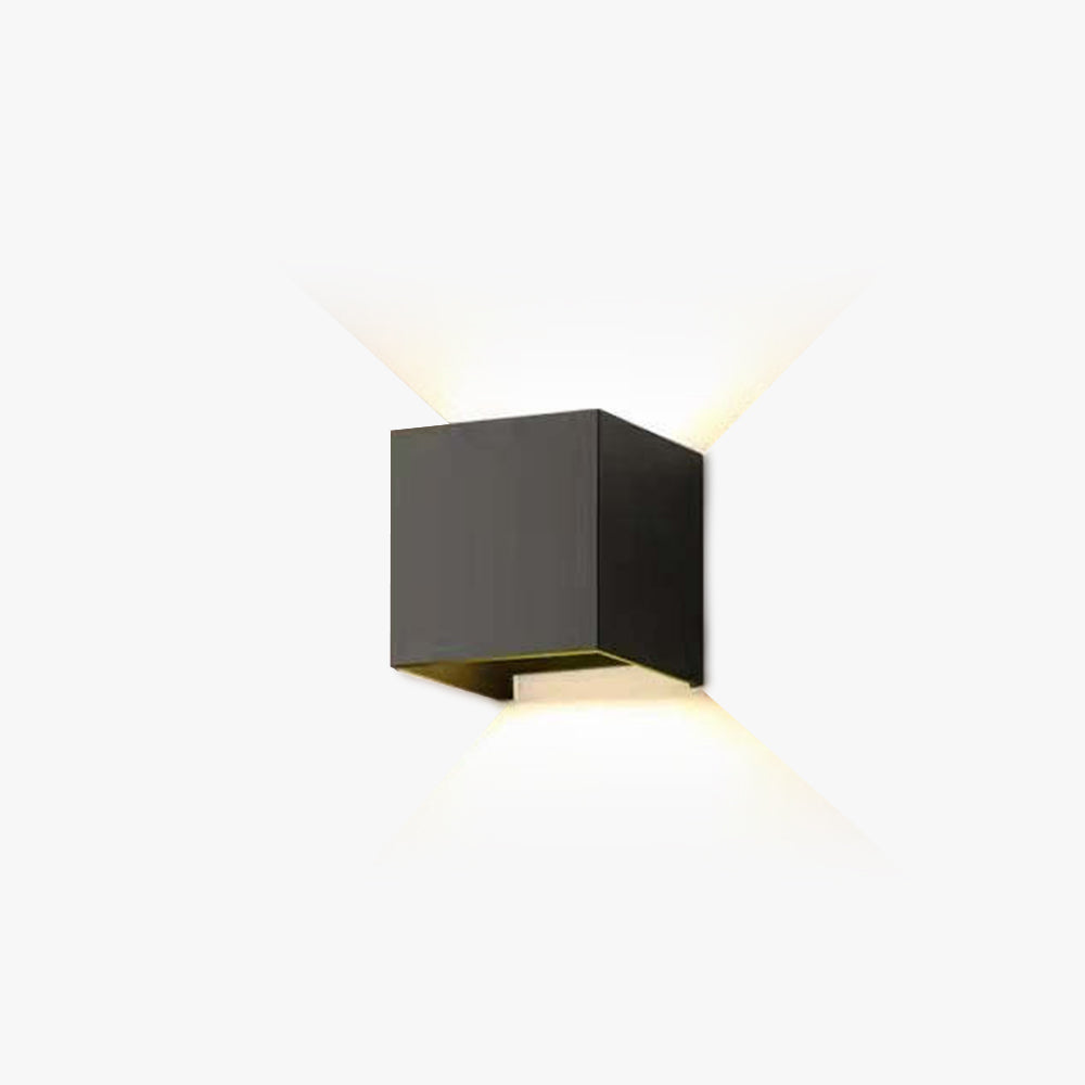 Nexu Modern Adjustable Square Outdoor Wall Lamp LED