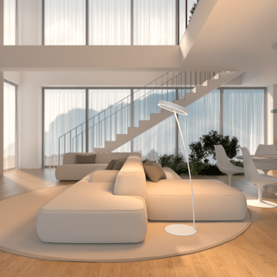 Sola Dimmable Aluminium Floor Lamp, view 14