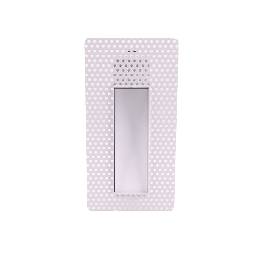 Frameless LED Sensor Wall Light With Perforated Panel Design