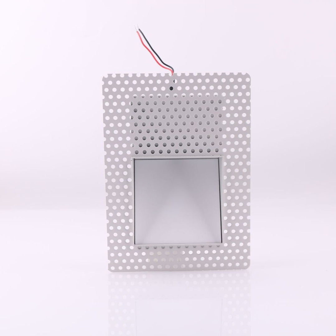 Frameless LED Sensor Wall Light With Perforated Panel Design